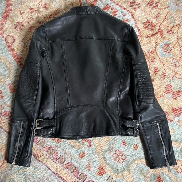 Reiss Genuine Leather Jacket - Picture 2 of 5